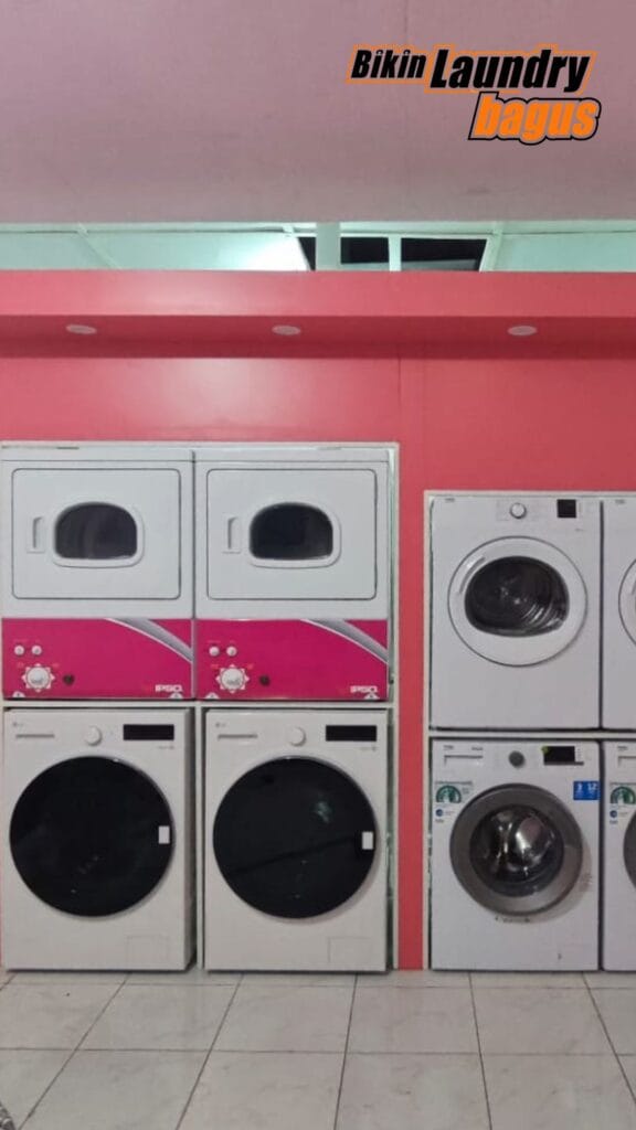 mesin laundry cashless bekasi