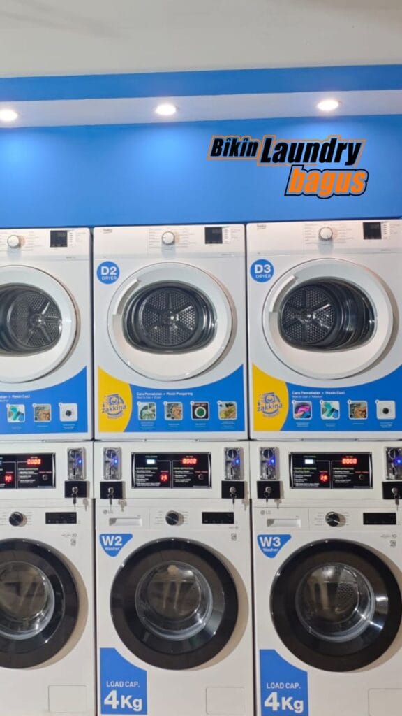 mesin laundry self service medan