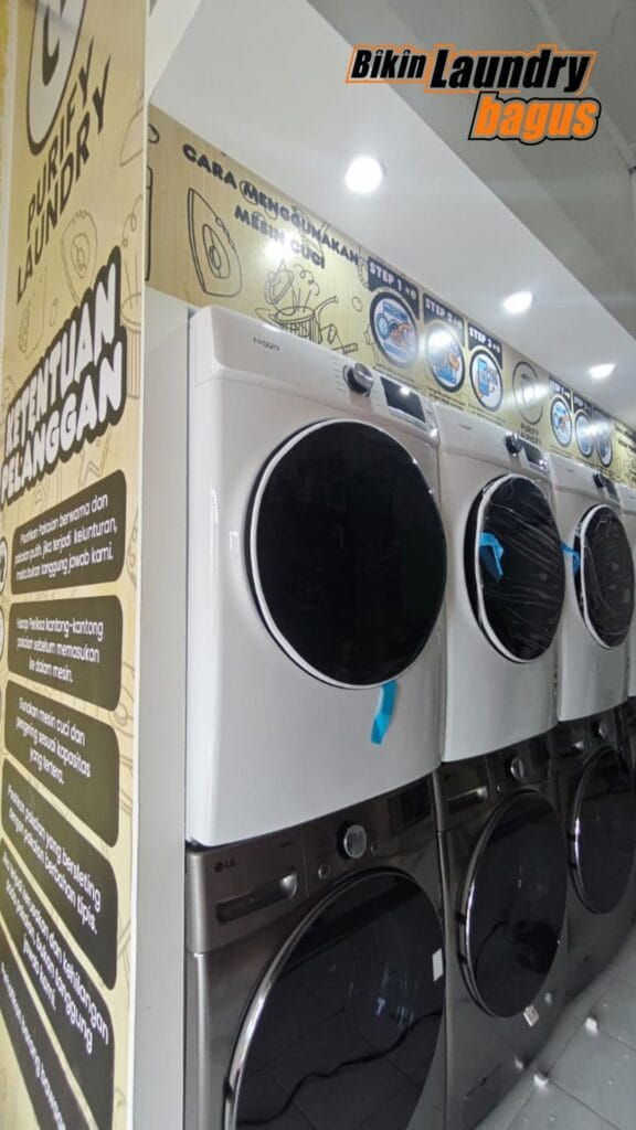 modal buka laundry