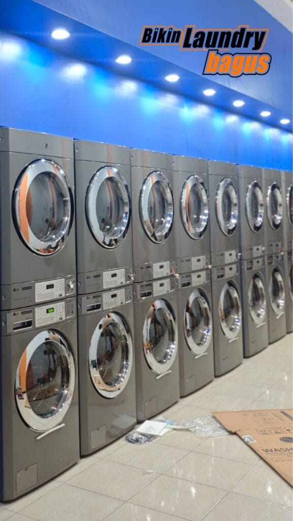 paket lengkap usaha laundry BSD