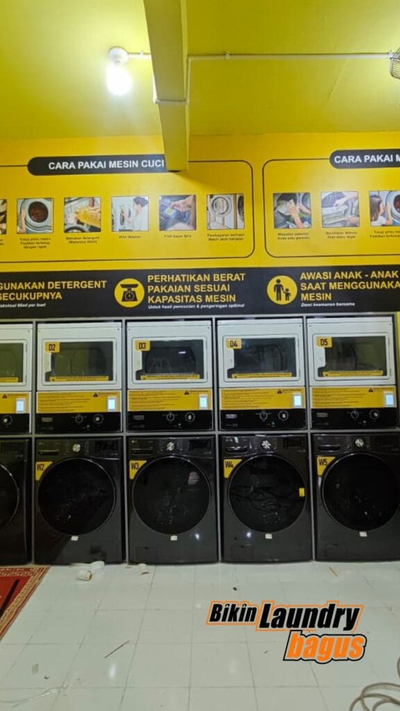 simulasi usaha laundry